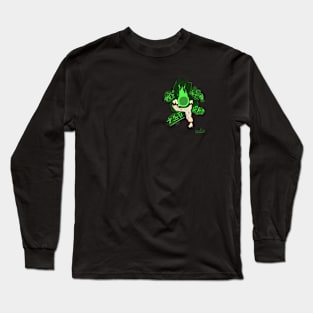 FireBall (T-Shirt Small Scale) Long Sleeve T-Shirt